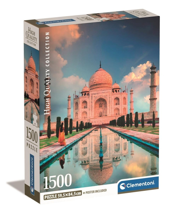 Clementoni 1500 kpl CB High Quality Collection Taj Mahal ryhmässä URHEILU, VAPAA-AIKA JA HARRASTUS / Harrastus / Palapeli @ TP E-commerce Nordic AB (C82131)