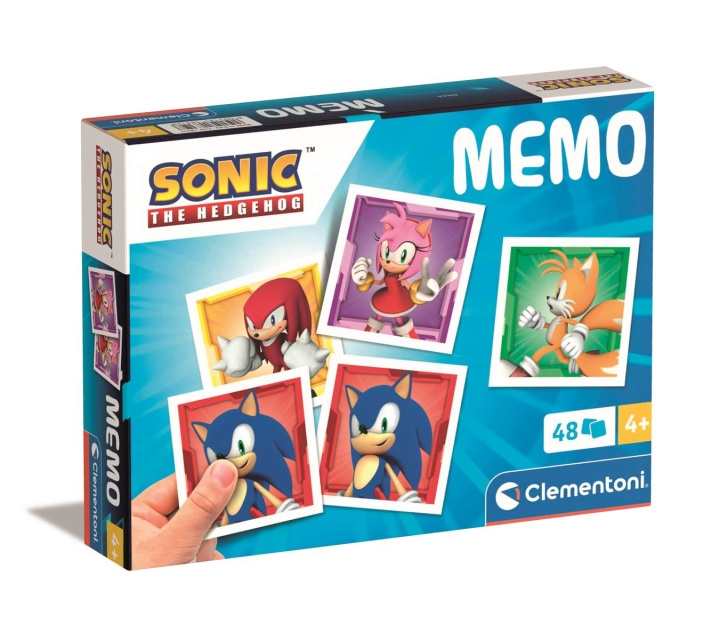 Clementoni Muistio Sonic the Hedgehog ryhmässä LELUT, TUOTTEET LAPSILLE JA VAUVOILLE / Peli / Lasten pelit @ TP E-commerce Nordic AB (C82168)
