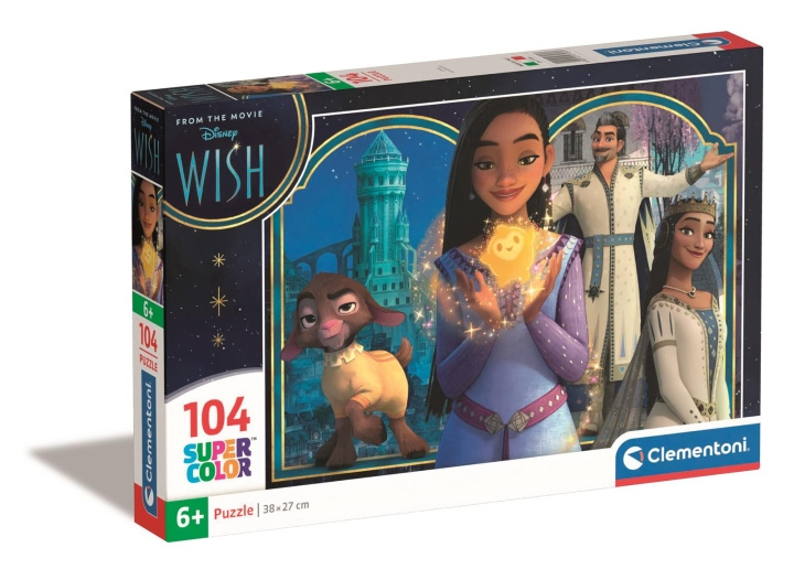 Clementoni 104 kpl palapelit Kid Disney Wish ryhmässä LELUT, TUOTTEET LAPSILLE JA VAUVOILLE / Leikkikalut, Askartelu &Pelit / Lasten palapeli @ TP E-commerce Nordic AB (C82181)