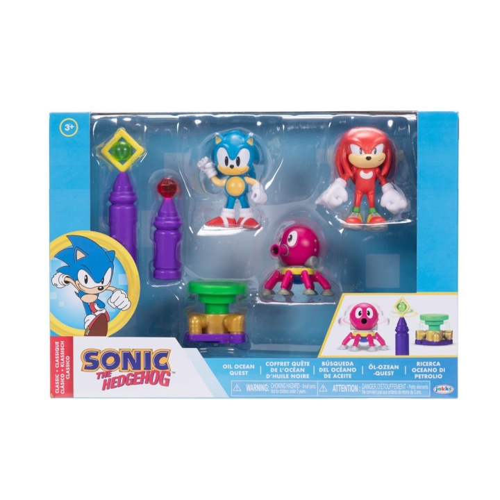 JAKKS Pacific Sonic the Hedgehog 2.5 tuuman dioraamasarja Öljy Ocean (valtameri) ryhmässä LELUT, TUOTTEET LAPSILLE JA VAUVOILLE / Leikkikalut, Askartelu &Pelit / Figuurit, miniatyyrit ja tarvikkeet @ TP E-commerce Nordic AB (C82187)