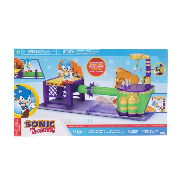 JAKKS Pacific Sonic the Hedgehog 2.5 tuuman leikkisetti Öljy Ocean (valtameri) ryhmässä LELUT, TUOTTEET LAPSILLE JA VAUVOILLE / Leikkikalut, Askartelu &Pelit / Lelusarja @ TP E-commerce Nordic AB (C82189)