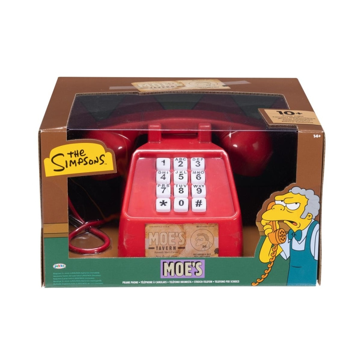 JAKKS Pacific Simpsonit ominaisuus Moe\'s Tavern Pilapuhelin ryhmässä LELUT, TUOTTEET LAPSILLE JA VAUVOILLE / Leikkikalut, Askartelu &Pelit / Elektroniikka & Media / Interaktiiviset lelut @ TP E-commerce Nordic AB (C82194)