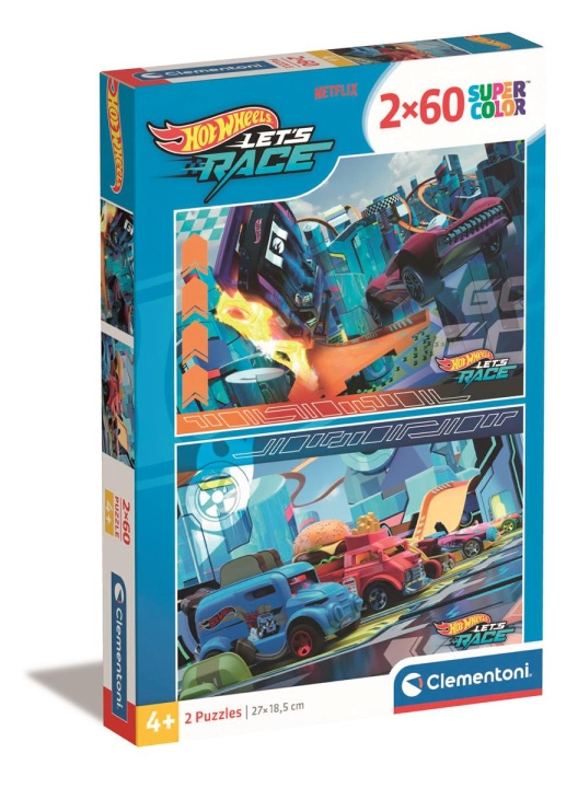 Clementoni 2x60 kpl Palapelit Lapset Hotwheels ryhmässä LELUT, TUOTTEET LAPSILLE JA VAUVOILLE / Leikkikalut, Askartelu &Pelit / Lasten palapeli @ TP E-commerce Nordic AB (C82213)