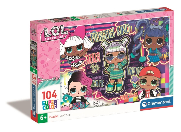 Clementoni 104 kpl palapelit Lapset LOL ryhmässä LELUT, TUOTTEET LAPSILLE JA VAUVOILLE / Leikkikalut, Askartelu &Pelit / Lasten palapeli @ TP E-commerce Nordic AB (C82217)