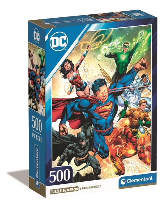 Clementoni 500 kpl CB High Quality Collection DC Comics ryhmässä LELUT, TUOTTEET LAPSILLE JA VAUVOILLE / Leikkikalut, Askartelu &Pelit / Lasten palapeli @ TP E-commerce Nordic AB (C82218)