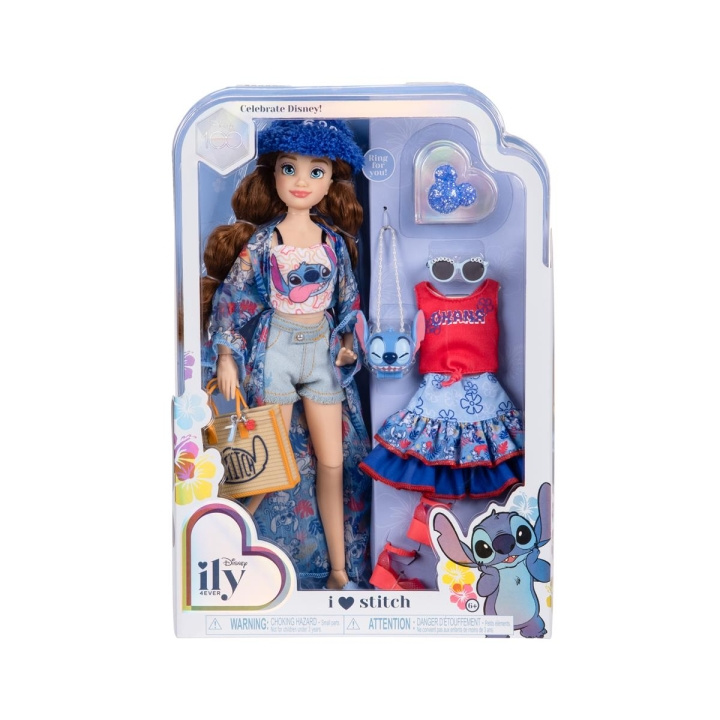 JAKKS Pacific Disney ily 4EVER -muotinukke, jossa on Stitchin inspiroima lisämuoti (2023) ryhmässä LELUT, TUOTTEET LAPSILLE JA VAUVOILLE / Leikkikalut, Askartelu &Pelit / Nuket & Tarvikkeet @ TP E-commerce Nordic AB (C82265)