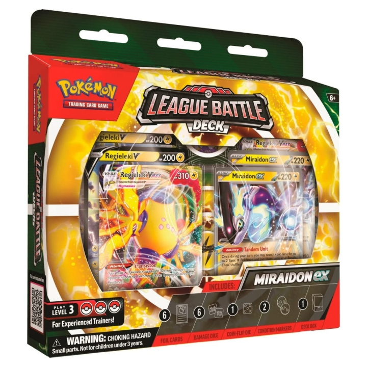 Pokémon Pokemon - Liigan taistelukansi (POK85273) ryhmässä LELUT, TUOTTEET LAPSILLE JA VAUVOILLE / Peli / Korttipeli @ TP E-commerce Nordic AB (C82557)