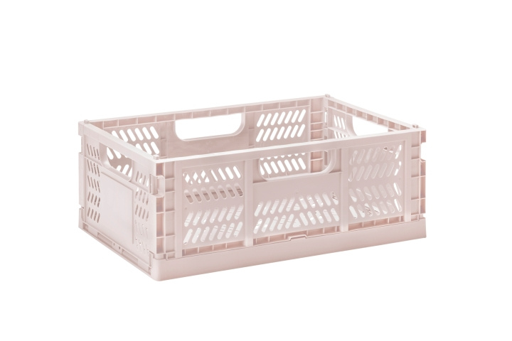 3 Sprouts Moderni kokoontaitettava laatikko Large Pink ryhmässä LELUT, TUOTTEET LAPSILLE JA VAUVOILLE / Lastenhuone / Säilytys @ TP E-commerce Nordic AB (C82583)