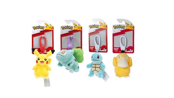 Pokémon POKEMON - PEHMO CLIP ON W9 ASS (95177-9) ryhmässä LELUT, TUOTTEET LAPSILLE JA VAUVOILLE / Leikkikalut, Askartelu &Pelit / Figuurit, miniatyyrit ja tarvikkeet @ TP E-commerce Nordic AB (C82621)