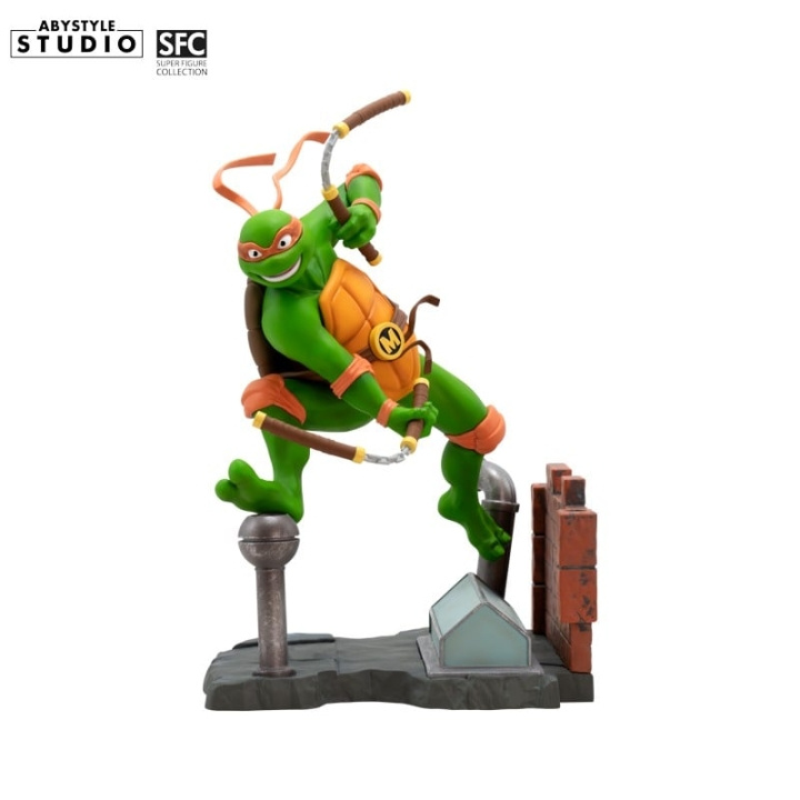 Abysse TMNT - Michelangelo hahmo ryhmässä LELUT, TUOTTEET LAPSILLE JA VAUVOILLE / Leikkikalut, Askartelu &Pelit / Figuurit, miniatyyrit ja tarvikkeet @ TP E-commerce Nordic AB (C82636)