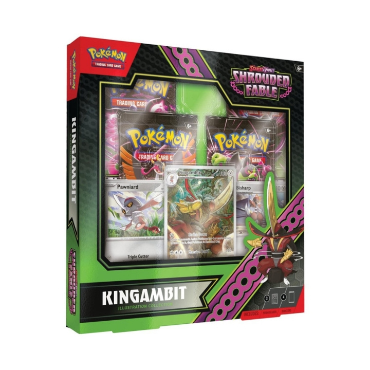 Pokémon Pokemon - SV6.5 Shrouded Fable EX Rare Kingambit (POK85858) (POK85858) ryhmässä LELUT, TUOTTEET LAPSILLE JA VAUVOILLE / Peli / Korttipeli @ TP E-commerce Nordic AB (C82680)