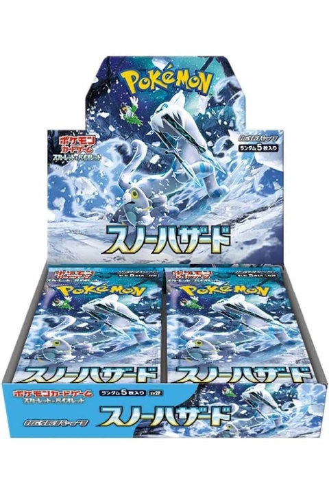Pokémon Scarlet & Violet: Snow Hazard Expansion Pack ryhmässä LELUT, TUOTTEET LAPSILLE JA VAUVOILLE / Peli / Korttipeli @ TP E-commerce Nordic AB (C82688)