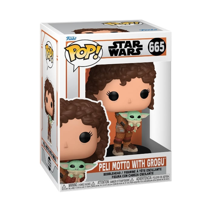 Funko Pop! - Vinyl Mandalorian - Peli Motto W/Grogu (76552) ryhmässä LELUT, TUOTTEET LAPSILLE JA VAUVOILLE / Leikkikalut, Askartelu &Pelit / Figuurit, miniatyyrit ja tarvikkeet @ TP E-commerce Nordic AB (C82733)