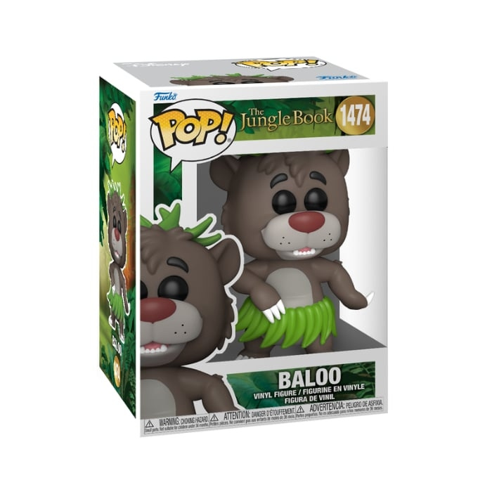 Funko Pop! - Vinyl Viidakkokirja - Baloo (80787) ryhmässä LELUT, TUOTTEET LAPSILLE JA VAUVOILLE / Leikkikalut, Askartelu &Pelit / Figuurit, miniatyyrit ja tarvikkeet @ TP E-commerce Nordic AB (C82744)