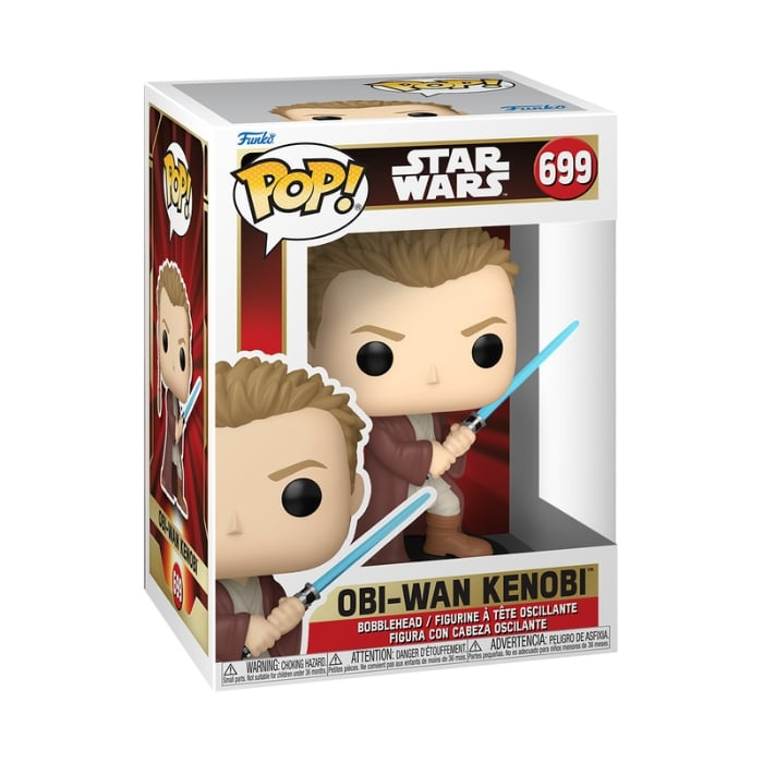 Funko Pop! - Vinyl Star Wars - Obi-Wan (nuori) (76018) ryhmässä LELUT, TUOTTEET LAPSILLE JA VAUVOILLE / Leikkikalut, Askartelu &Pelit / Figuurit, miniatyyrit ja tarvikkeet @ TP E-commerce Nordic AB (C82752)