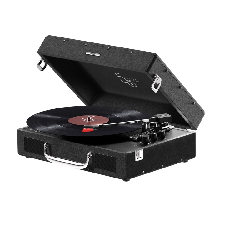 MIXX Levysoitin Revival 55 Stereo Musta ryhmässä KODINELEKTRONIIKKA / Ääni & Kuva / Kotiteatteri, HiFi ja kannettavat / Compact Stereo & Levysoitin @ TP E-commerce Nordic AB (C82782)