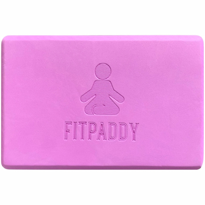 Fitpaddy Yoga Block Lila 2st ryhmässä URHEILU, VAPAA-AIKA JA HARRASTUS / Kuntoilutarvikkeet / Muut @ TP E-commerce Nordic AB (C82824)