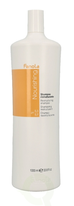 Fanola Nutri Care Restructuring Shampoo 1000 ml ryhmässä KAUNEUS JA TERVEYS / Hiukset &Stailaus / Hiustenhoito / Shampoo @ TP E-commerce Nordic AB (C82949)