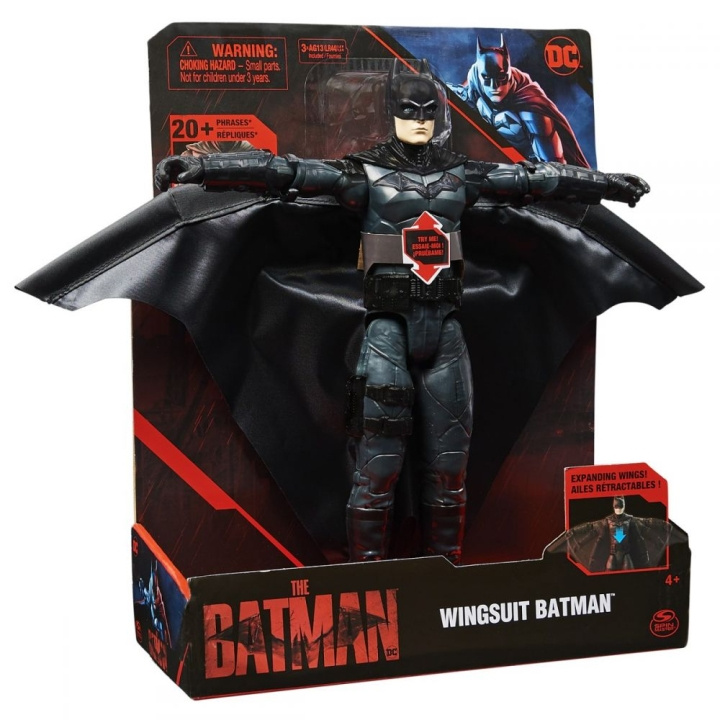 BATMAN Elokuvahahmo 30 cm (6060523) ryhmässä LELUT, TUOTTEET LAPSILLE JA VAUVOILLE / Leikkikalut, Askartelu &Pelit / Figuurit, miniatyyrit ja tarvikkeet @ TP E-commerce Nordic AB (C82993)