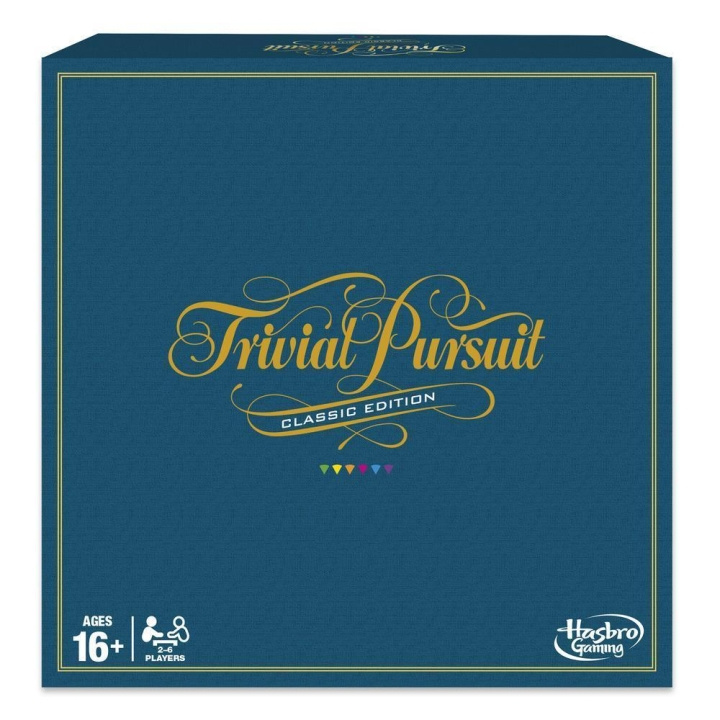 Hasbro Trivial Pursuit Classic Edition (DK) ryhmässä LELUT, TUOTTEET LAPSILLE JA VAUVOILLE / Peli / Lautapelit @ TP E-commerce Nordic AB (C83226)