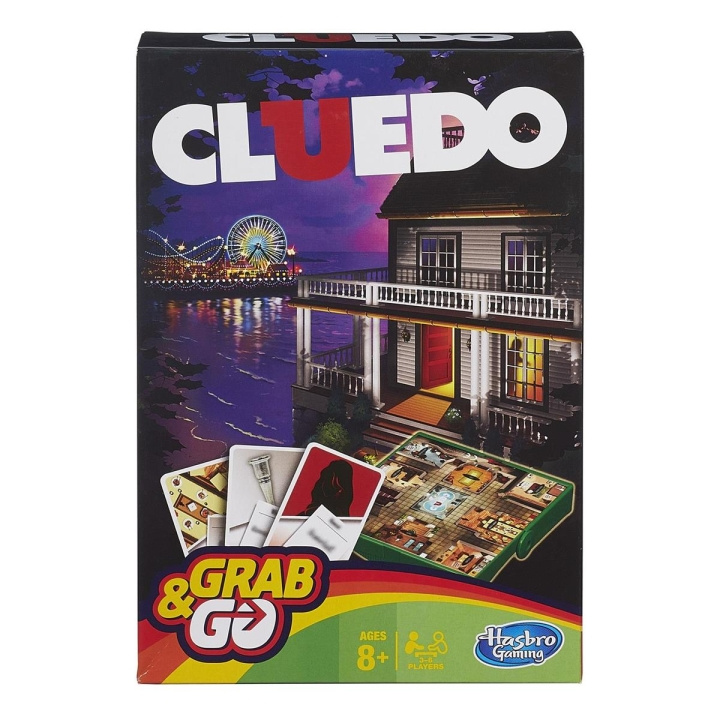 Hasbro Grab & Go Cluedo ryhmässä LELUT, TUOTTEET LAPSILLE JA VAUVOILLE / Peli / Lautapelit @ TP E-commerce Nordic AB (C83227)