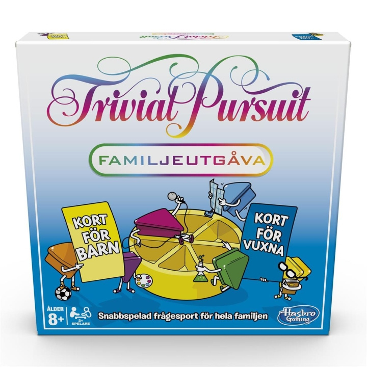 Hasbro Trivial Pursuit -perhe (SE) ryhmässä LELUT, TUOTTEET LAPSILLE JA VAUVOILLE / Peli / Lautapelit @ TP E-commerce Nordic AB (C83228)