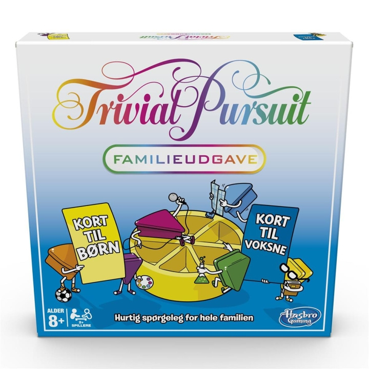 Hasbro Trivial Pursuit -perhe (DK) ryhmässä LELUT, TUOTTEET LAPSILLE JA VAUVOILLE / Peli / Lautapelit @ TP E-commerce Nordic AB (C83229)