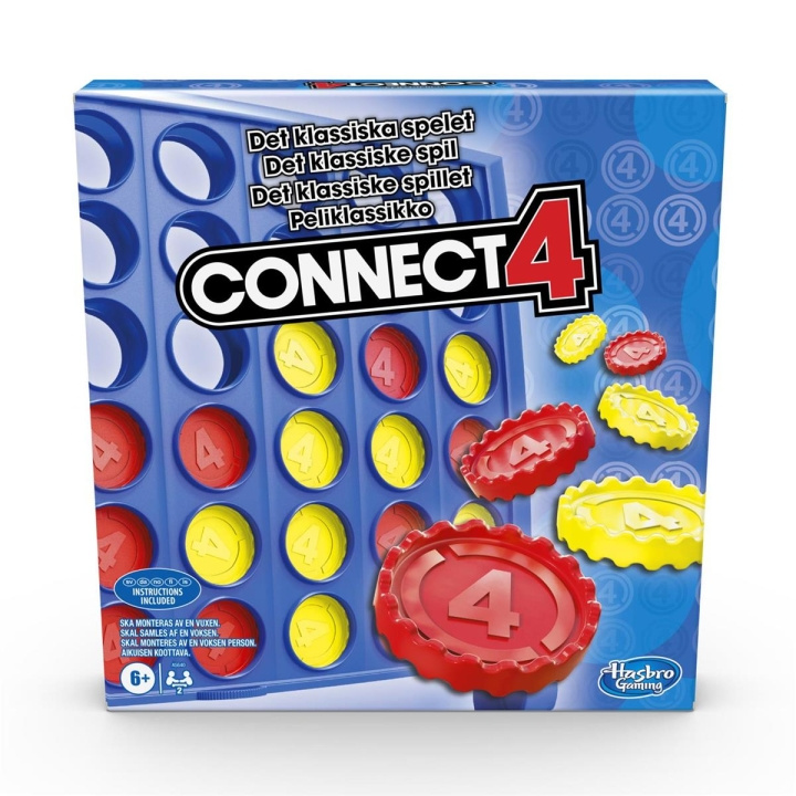 Hasbro Connect 4 ryhmässä LELUT, TUOTTEET LAPSILLE JA VAUVOILLE / Peli / Lautapelit @ TP E-commerce Nordic AB (C83230)