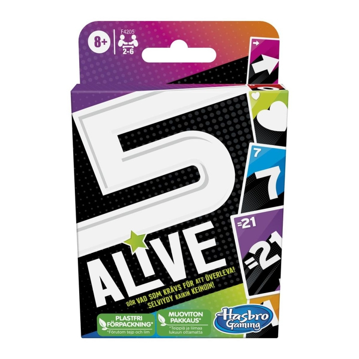 Hasbro 5 Alive (SE/FI) ryhmässä LELUT, TUOTTEET LAPSILLE JA VAUVOILLE / Peli / Lautapelit @ TP E-commerce Nordic AB (C83243)