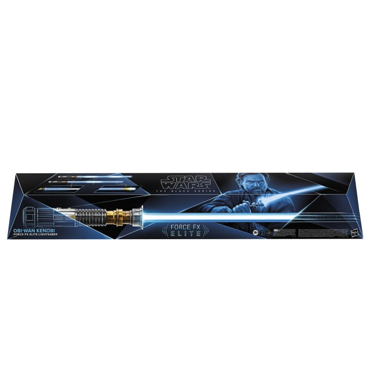 Star Wars Musta sarja Force FX Elite valomiekka Obi-Wan Kenobi ryhmässä LELUT, TUOTTEET LAPSILLE JA VAUVOILLE / Leikkikalut, Askartelu &Pelit / Toimintapeli @ TP E-commerce Nordic AB (C83256)