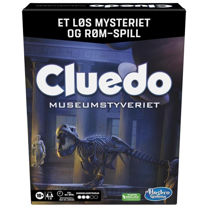 Hasbro Cluedo-paon ryöstö museossa (NO) ryhmässä LELUT, TUOTTEET LAPSILLE JA VAUVOILLE / Peli / Lautapelit @ TP E-commerce Nordic AB (C83261)
