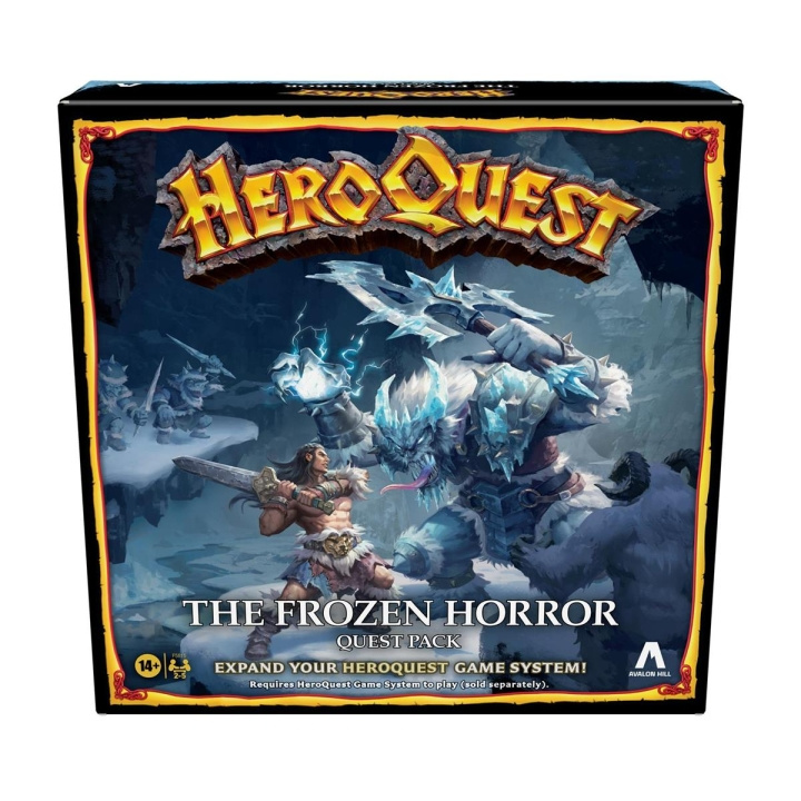 Hasbro HeroQuest Expansion Frozen Horror (EN) ryhmässä LELUT, TUOTTEET LAPSILLE JA VAUVOILLE / Peli / Lautapelit @ TP E-commerce Nordic AB (C83265)