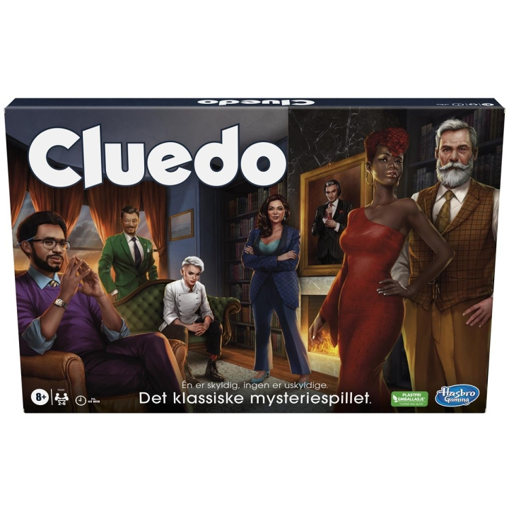 Hasbro Cluedo Classic (NO) ryhmässä LELUT, TUOTTEET LAPSILLE JA VAUVOILLE / Peli / Lautapelit @ TP E-commerce Nordic AB (C83274)