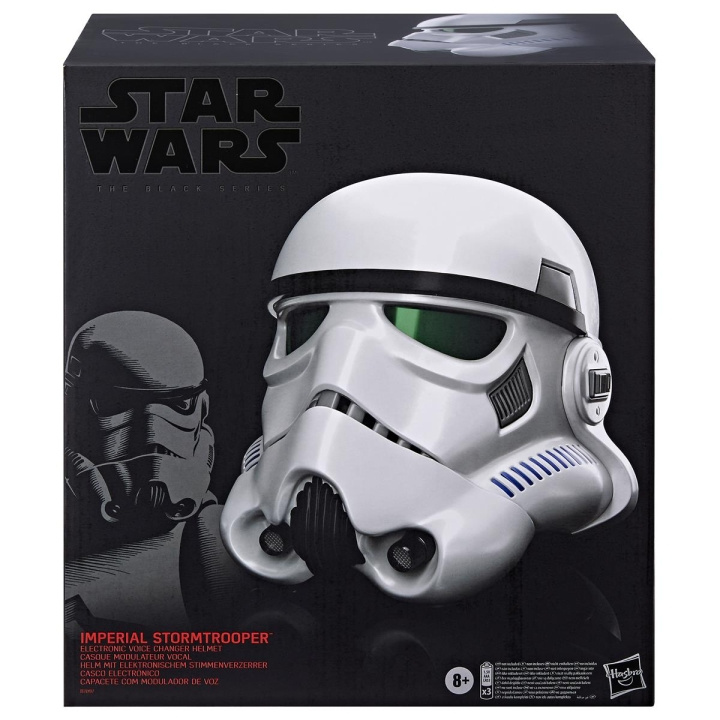 Star Wars The Black Series Elektroninen kypärä Imperial Stormtrooperin kypärä ryhmässä LELUT, TUOTTEET LAPSILLE JA VAUVOILLE / Leikkikalut, Askartelu &Pelit / Toimintapeli @ TP E-commerce Nordic AB (C83309)