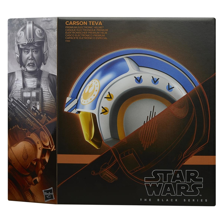 Star Wars Musta sarja Elektroninen kypärä Carson Teeva ryhmässä LELUT, TUOTTEET LAPSILLE JA VAUVOILLE / Leikkikalut, Askartelu &Pelit / Naamiaisasut @ TP E-commerce Nordic AB (C83353)
