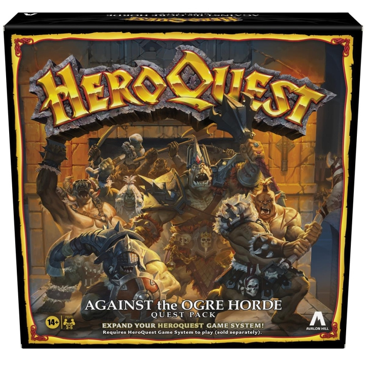 Hasbro HeroQuest Expansion Ogre Horde Quest Pack (EN) ryhmässä LELUT, TUOTTEET LAPSILLE JA VAUVOILLE / Peli / Lautapelit @ TP E-commerce Nordic AB (C83356)