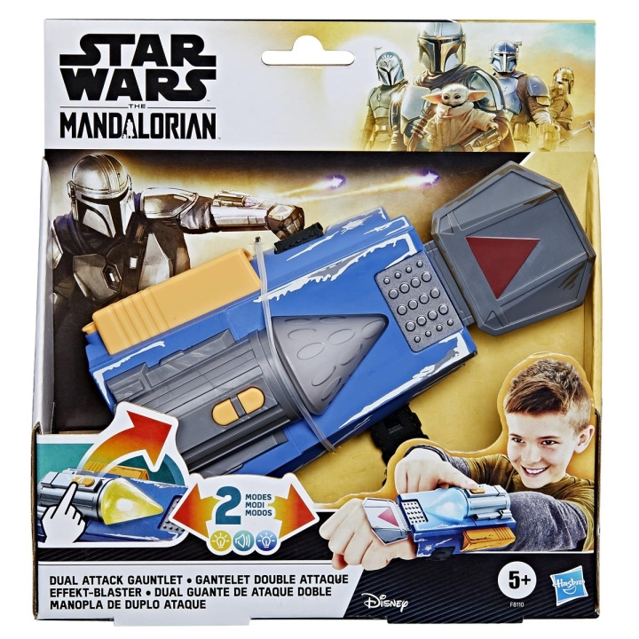 Star Wars The Mandalorian kaksoishyökkäyspanssari ryhmässä LELUT, TUOTTEET LAPSILLE JA VAUVOILLE / Leikkikalut, Askartelu &Pelit / Toimintapeli @ TP E-commerce Nordic AB (C83441)