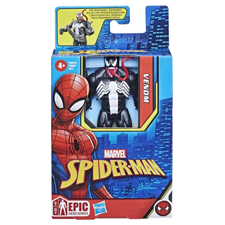 Spider-Man 4 tuuman hahmo Venom ryhmässä LELUT, TUOTTEET LAPSILLE JA VAUVOILLE / Leikkikalut, Askartelu &Pelit / Figuurit, miniatyyrit ja tarvikkeet @ TP E-commerce Nordic AB (C83447)