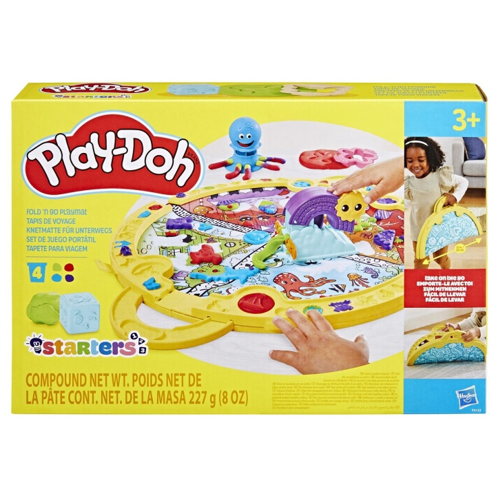 Play-Doh Starters leikkisetti taittuu ja menee leikkialusta ryhmässä LELUT, TUOTTEET LAPSILLE JA VAUVOILLE / Leikkikalut, Askartelu &Pelit / Pelaa savea, leikkiä hiekkaa ja tarvikkeita @ TP E-commerce Nordic AB (C83479)