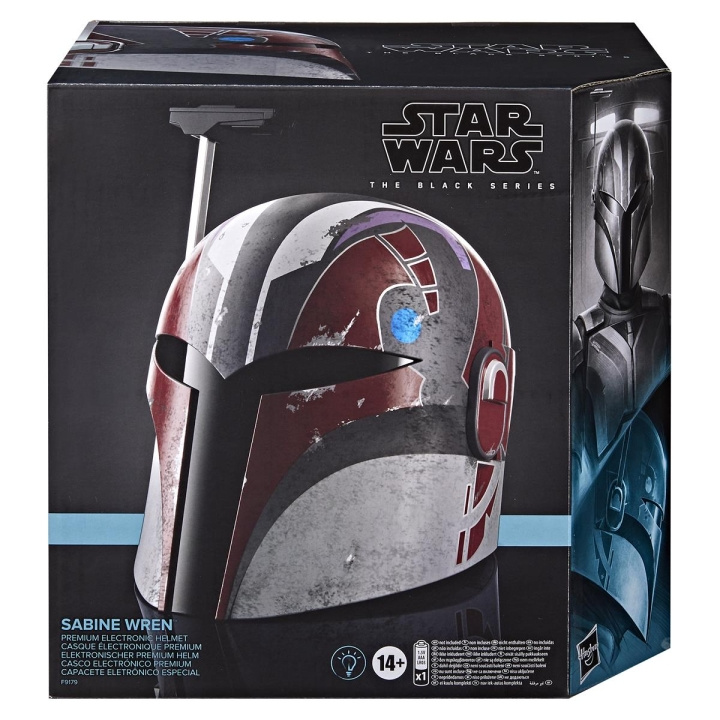 Star Wars Musta sarja Elektroninen kypärä Sabine Wren ryhmässä LELUT, TUOTTEET LAPSILLE JA VAUVOILLE / Leikkikalut, Askartelu &Pelit / Naamiaisasut @ TP E-commerce Nordic AB (C83487)