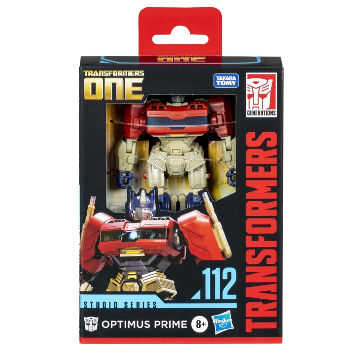 Transformers Generations Studio Series A-taso TF One Optimus Prime, yksi Optimus Prime ryhmässä LELUT, TUOTTEET LAPSILLE JA VAUVOILLE / Leikkikalut, Askartelu &Pelit / Figuurit, miniatyyrit ja tarvikkeet @ TP E-commerce Nordic AB (C83500)