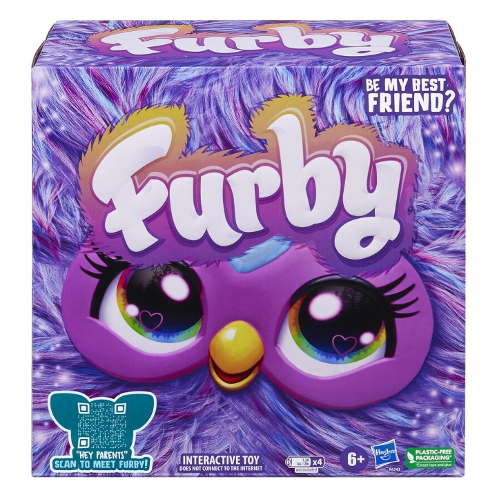 Hasbro Furby interaktiivinen pehmolelu violetti (EN) ryhmässä LELUT, TUOTTEET LAPSILLE JA VAUVOILLE / Leikkikalut, Askartelu &Pelit / Elektroniikka & Media / Interaktiiviset lelut @ TP E-commerce Nordic AB (C83501)