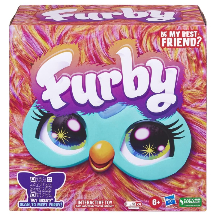Hasbro Furby interaktiivinen pehmolelu Coral (FI) ryhmässä LELUT, TUOTTEET LAPSILLE JA VAUVOILLE / Leikkikalut, Askartelu &Pelit / Elektroniikka & Media / Interaktiiviset lelut @ TP E-commerce Nordic AB (C83502)