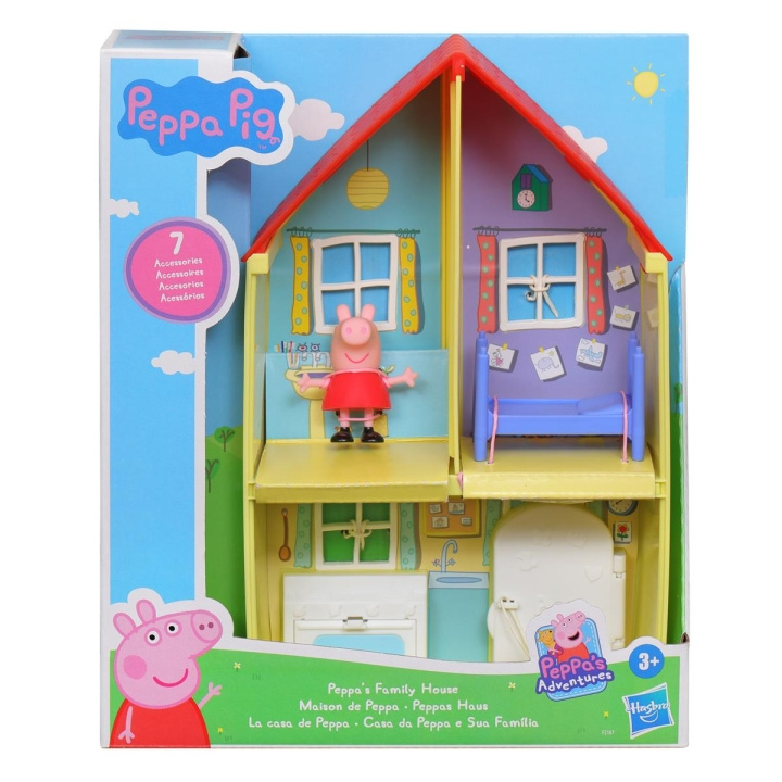 Hasbro Peppa Pig Peppan perhetalo leikkivälineistö ryhmässä LELUT, TUOTTEET LAPSILLE JA VAUVOILLE / Leikkikalut, Askartelu &Pelit / Nuket & Tarvikkeet @ TP E-commerce Nordic AB (C83520)