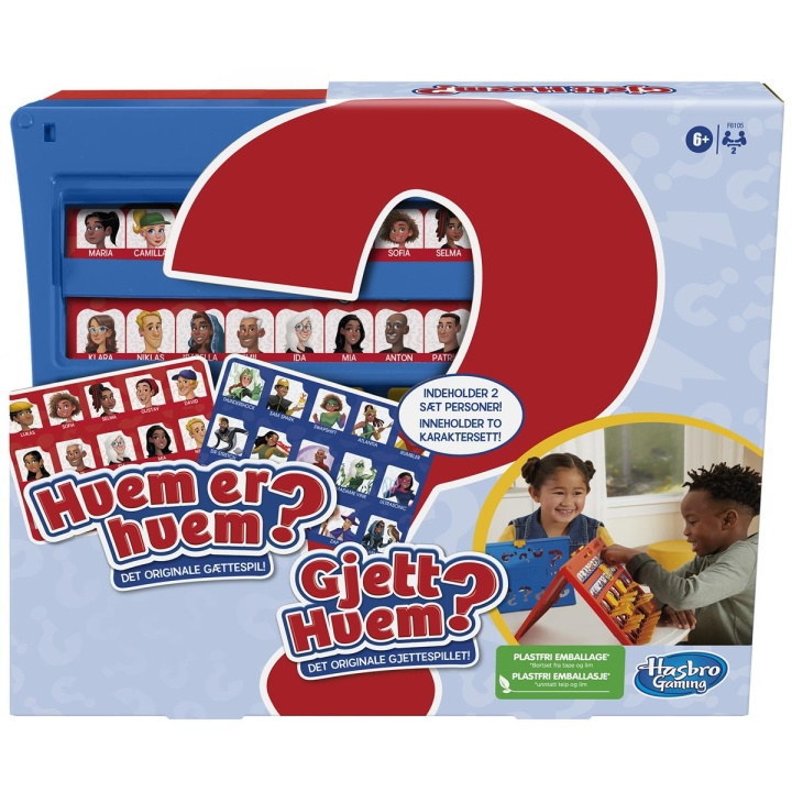 Hasbro Arvaa kuka (DK/NO) ryhmässä LELUT, TUOTTEET LAPSILLE JA VAUVOILLE / Peli / Lautapelit @ TP E-commerce Nordic AB (C83531)