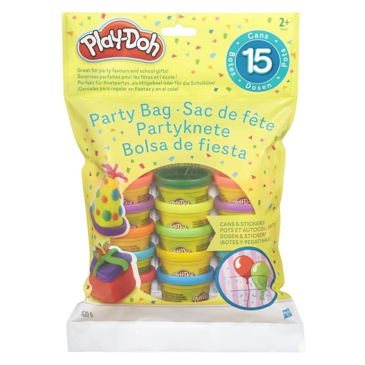 Play-Doh Compound juhlapussi ryhmässä LELUT, TUOTTEET LAPSILLE JA VAUVOILLE / Leikkikalut, Askartelu &Pelit / Pelaa savea, leikkiä hiekkaa ja tarvikkeita @ TP E-commerce Nordic AB (C83532)