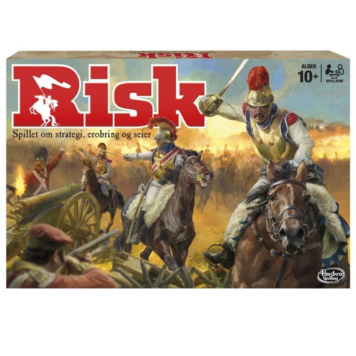 Hasbro Riskit - Strategian, riskienhallinnan ja riskienhallinnan tiedotus (NO) ryhmässä LELUT, TUOTTEET LAPSILLE JA VAUVOILLE / Peli / Lautapelit @ TP E-commerce Nordic AB (C83538)
