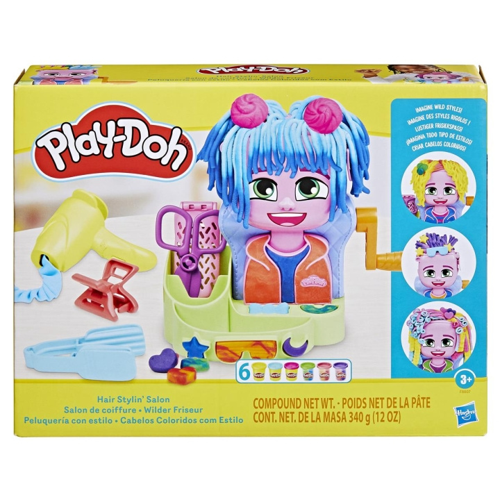 Play-Doh leikkisetti Hair Stylin salonki ryhmässä LELUT, TUOTTEET LAPSILLE JA VAUVOILLE / Leikkikalut, Askartelu &Pelit / Pelaa savea, leikkiä hiekkaa ja tarvikkeita @ TP E-commerce Nordic AB (C83563)