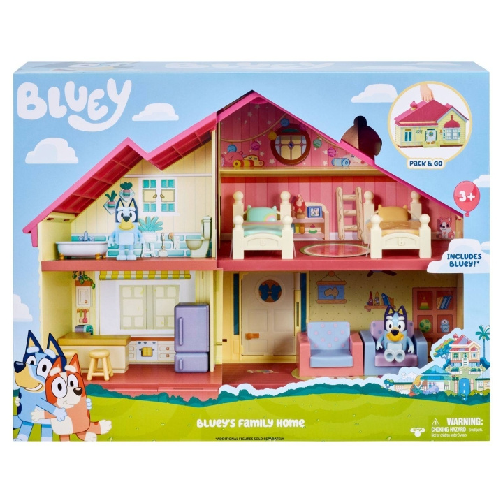 BLUEY Perhekoti (90104) ryhmässä LELUT, TUOTTEET LAPSILLE JA VAUVOILLE / Leikkikalut, Askartelu &Pelit / Lelusarja @ TP E-commerce Nordic AB (C83625)