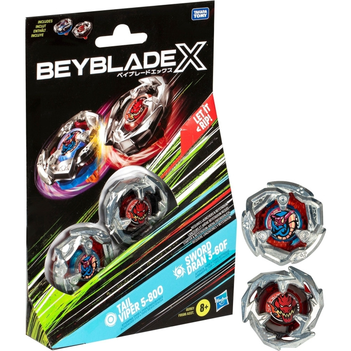 Beyblade - BBX Bey Bbx Tail Viper Sword Dran (G0197ES0) ryhmässä LELUT, TUOTTEET LAPSILLE JA VAUVOILLE / Leikkikalut, Askartelu &Pelit / Toimintapeli @ TP E-commerce Nordic AB (C83765)